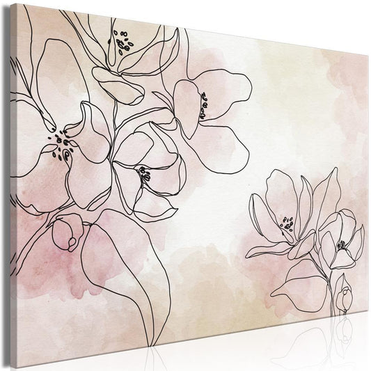 Canvas Print - Peaceful Composition (1 Part) Wide