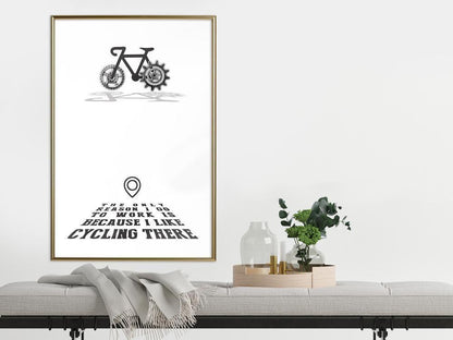 Typography Framed Art Print - Good Motivation-artwork for wall with acrylic glass protection