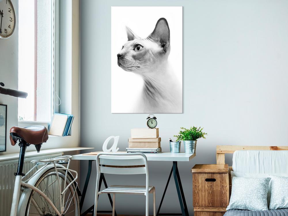 Canvas Print - Hairless Cat (1 Part) Vertical-ArtfulPrivacy-Wall Art Collection