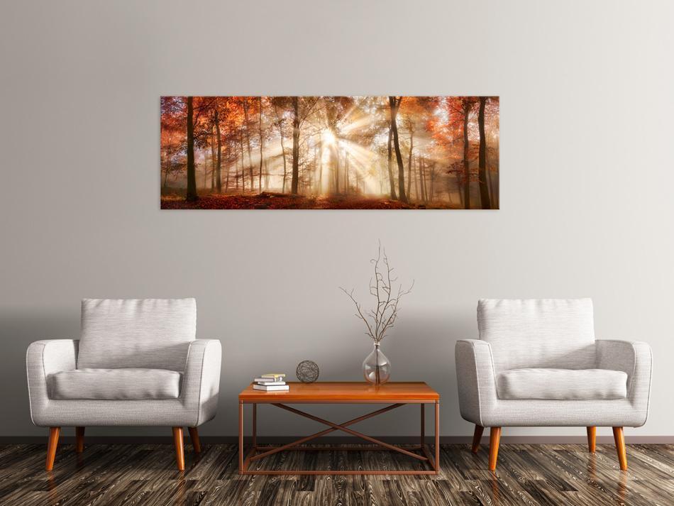 Canvas Print - Autumnal Dawn-ArtfulPrivacy-Wall Art Collection