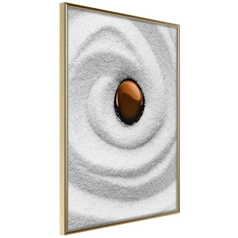 Abstract Poster Frame - Sekitei-artwork for wall with acrylic glass protection