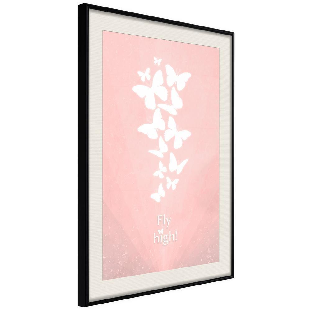 Frame Wall Art - Butterfly Dream-artwork for wall with acrylic glass protection