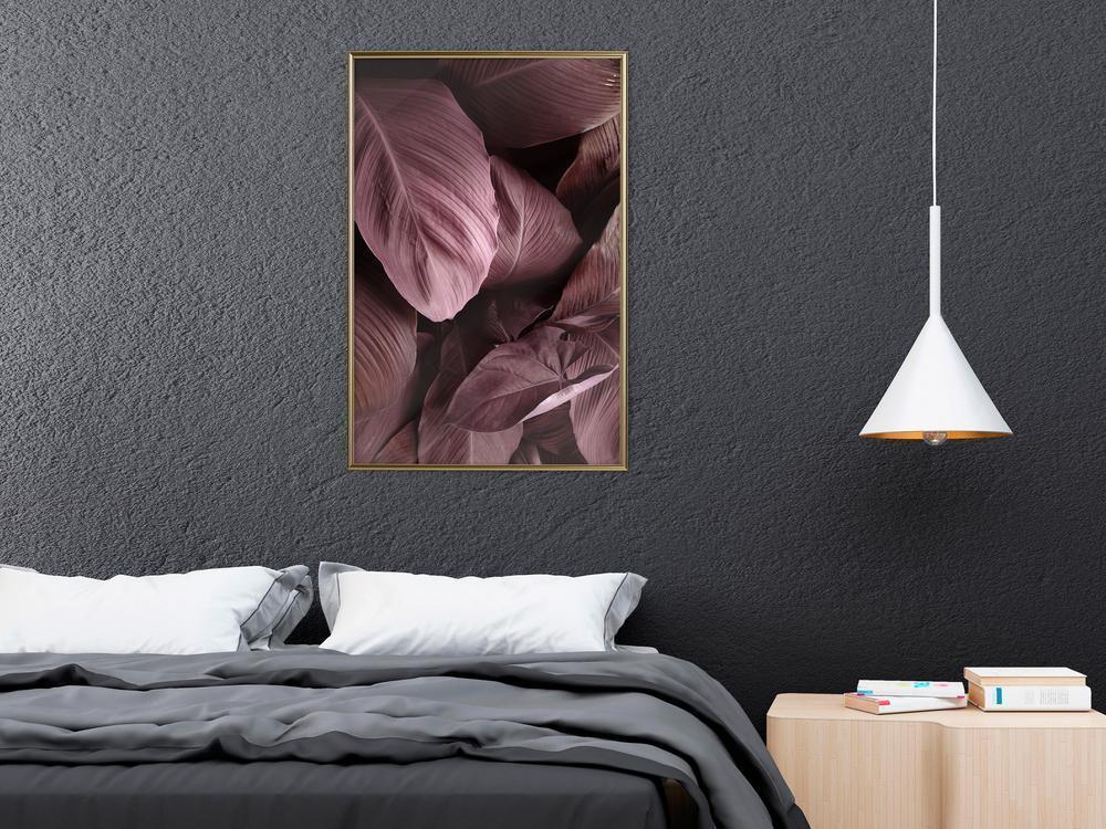 Botanical Wall Art - Living in the Shadow-artwork for wall with acrylic glass protection