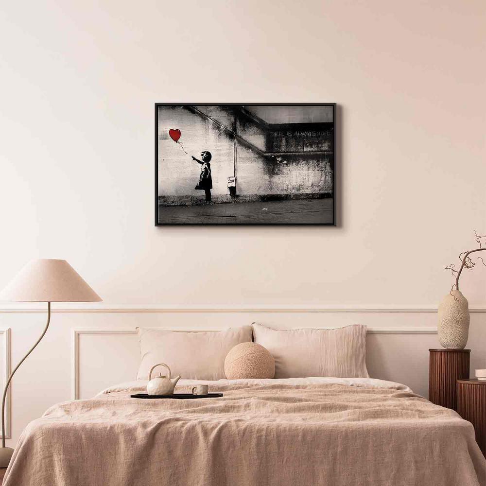 Canvas Print - hope (Banksy)