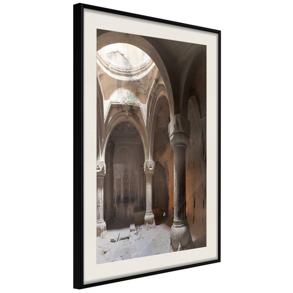 Autumn Framed Poster - Place of Peace-artwork for wall with acrylic glass protection