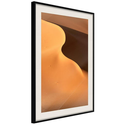 Framed Art - Ridge of Dune-artwork for wall with acrylic glass protection