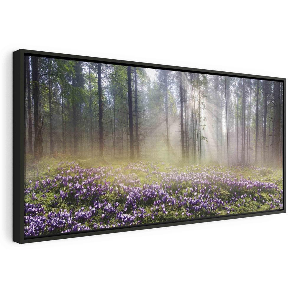 Canvas Print - Purple Meadow (1 Part) Wide