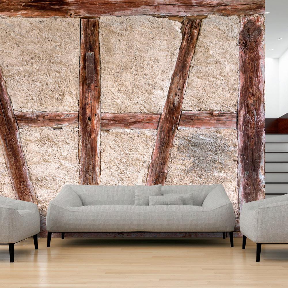 Wall Mural - Old Barn-Wall Murals-ArtfulPrivacy