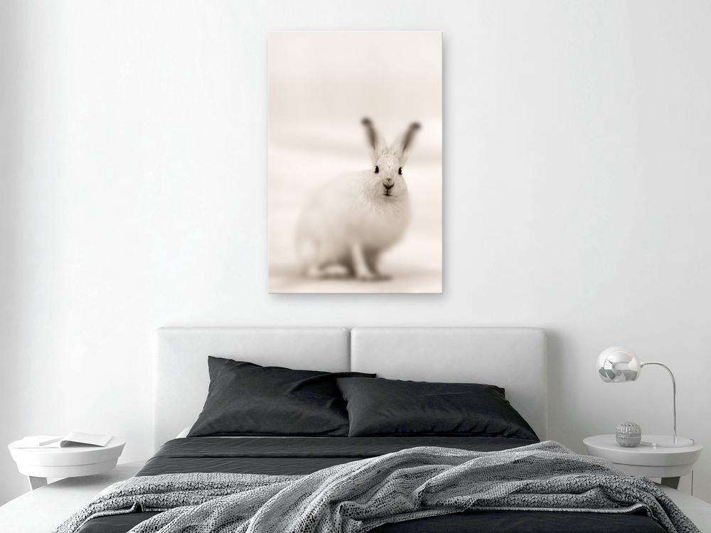 Canvas Print - Fearful Look (1 Part) Vertical-ArtfulPrivacy-Wall Art Collection