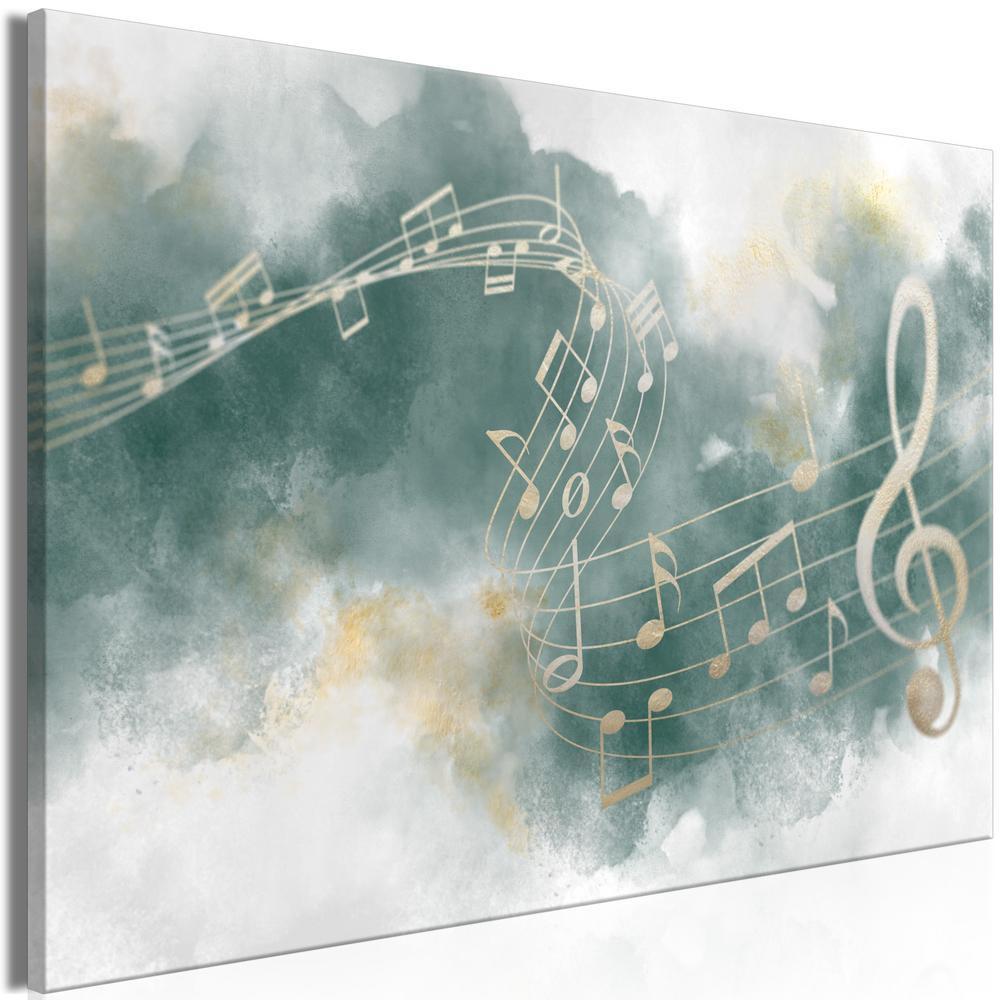 Canvas Print - Melody of the Psalm (1 Part) Wide