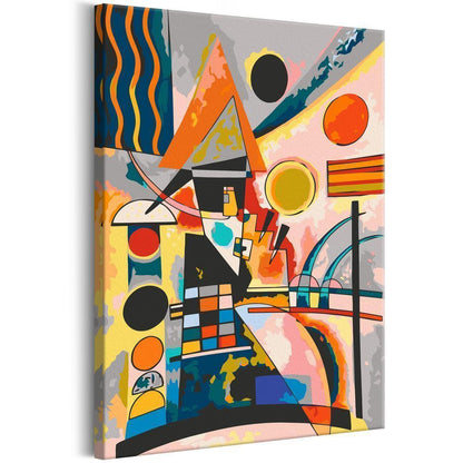 Start learning Painting - Paint By Numbers Kit - Vasily Kandinsky: Swinging - new hobby