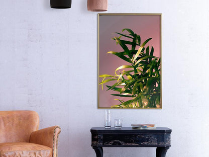 Botanical Wall Art - Against the Sunset-artwork for wall with acrylic glass protection