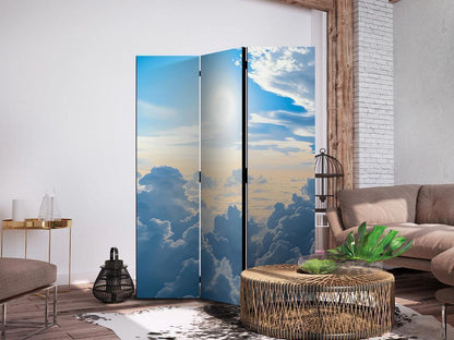 Room Divider - Symphony of Light: The Sun and Clouds Collaborating on a Beautiful Sky