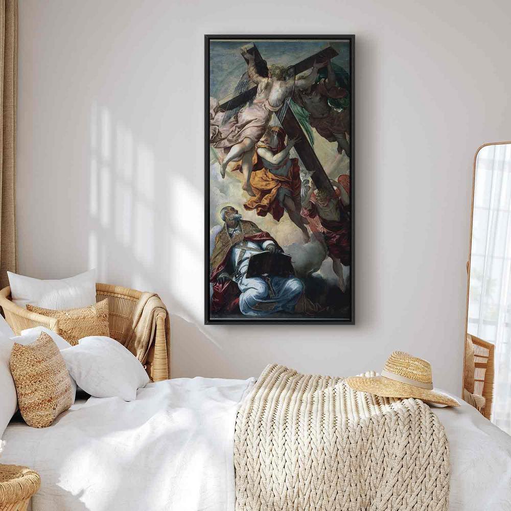 Canvas Print - Apparition of the Cross to St Peter (Tintoretto )