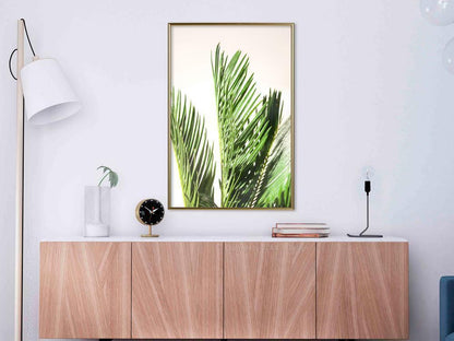Botanical Wall Art - Rustling of Leaves-artwork for wall with acrylic glass protection