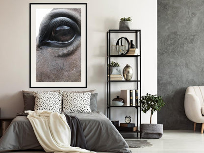 Frame Wall Art - Gentle Eyes-artwork for wall with acrylic glass protection