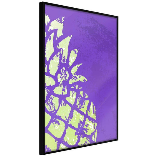 Botanical Wall Art - Strong Contrast-artwork for wall with acrylic glass protection