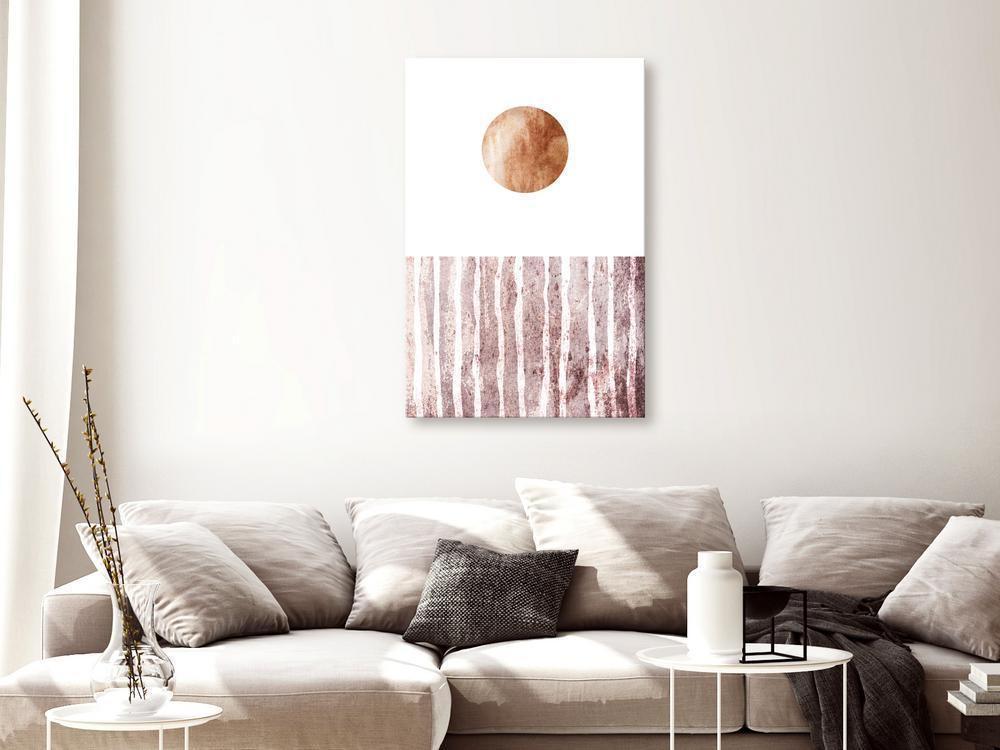 Canvas Print - Harmony and Rhythm (1 Part) Vertical-ArtfulPrivacy-Wall Art Collection