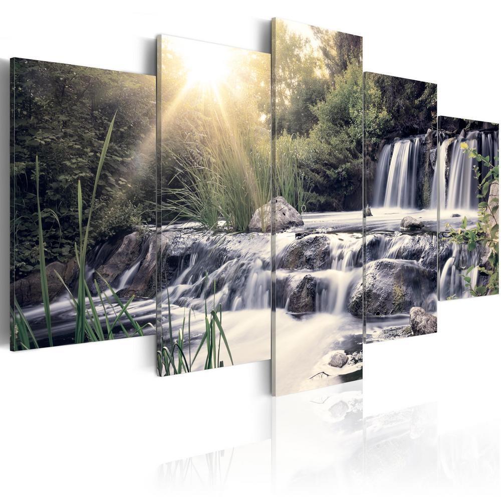 Canvas Print - Waterfall of Dreams-ArtfulPrivacy-Wall Art Collection