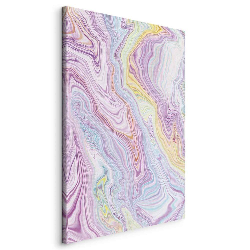 Canvas Print - Colorful Dream - Abstract Shapes in Pastel Colors