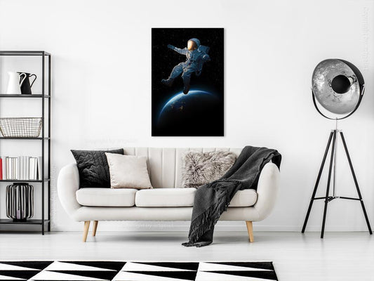 Canvas Print - Cosmic Walk (1 Part) Vertical-ArtfulPrivacy-Wall Art Collection