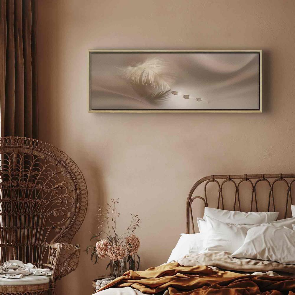 Canvas Print - Delicate Feather