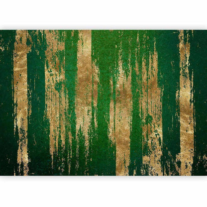 Wall Mural - Golden-Green Expression