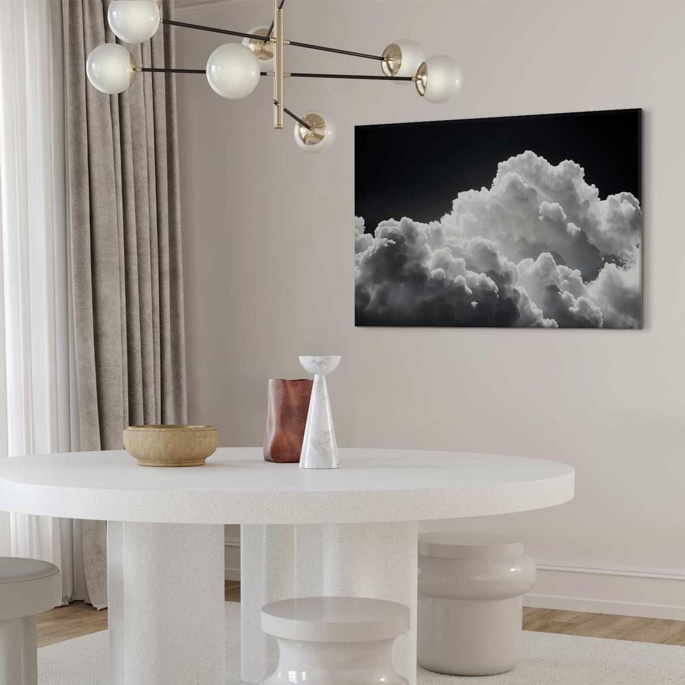 Canvas Print - Discover the Endless Play of Sunlight – Clouds and Shadows in the Sky