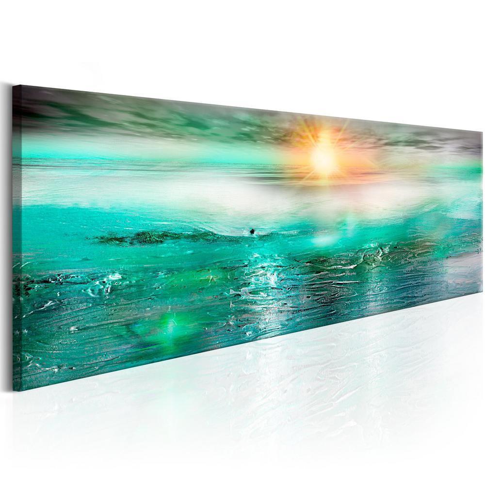 Canvas Print - Sapphire Sea-ArtfulPrivacy-Wall Art Collection