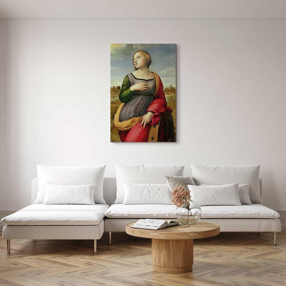 Canvas Print - St Catherine of Alexandria (Rafael Santi)