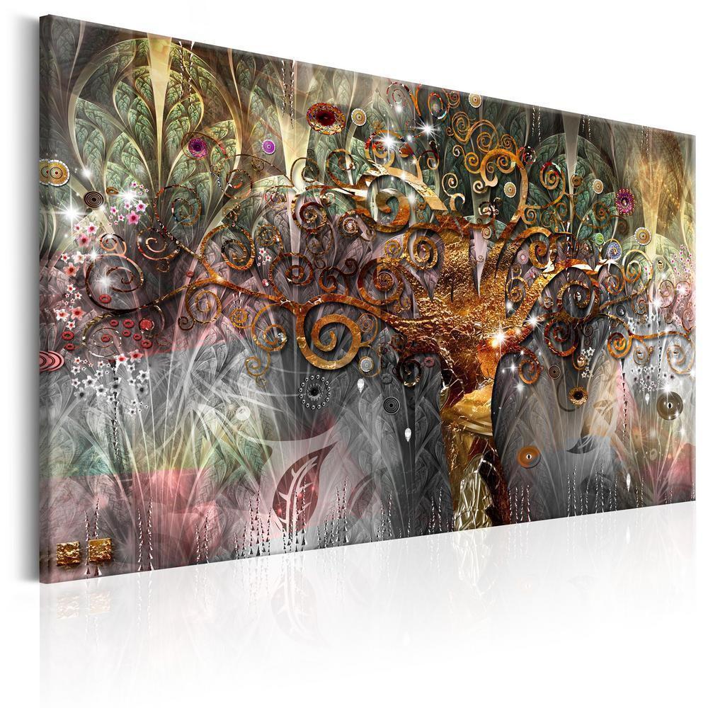 Canvas Print - Gold Tree-ArtfulPrivacy-Wall Art Collection