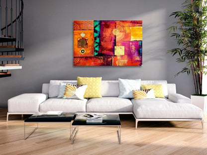 Canvas Print - Abstract Chaos-ArtfulPrivacy-Wall Art Collection