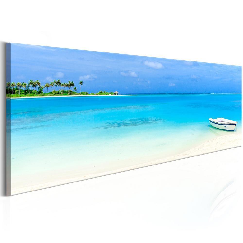 Canvas Print - Azure Paradise-ArtfulPrivacy-Wall Art Collection