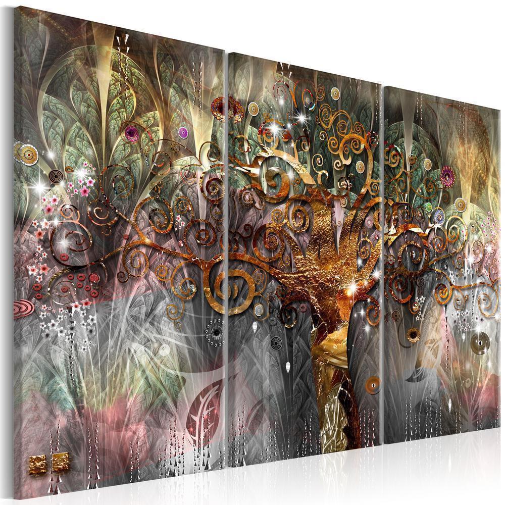 Canvas Print - Golden Tree I-ArtfulPrivacy-Wall Art Collection