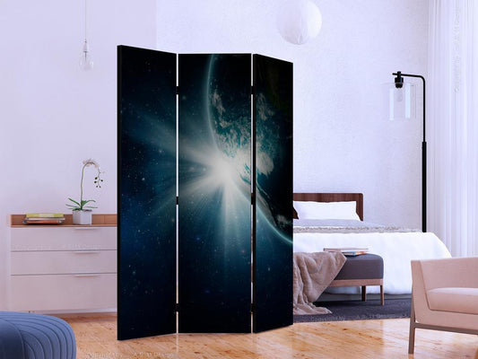 Decorative partition-Room Divider - Earth-Folding Screen Wall Panel by ArtfulPrivacy