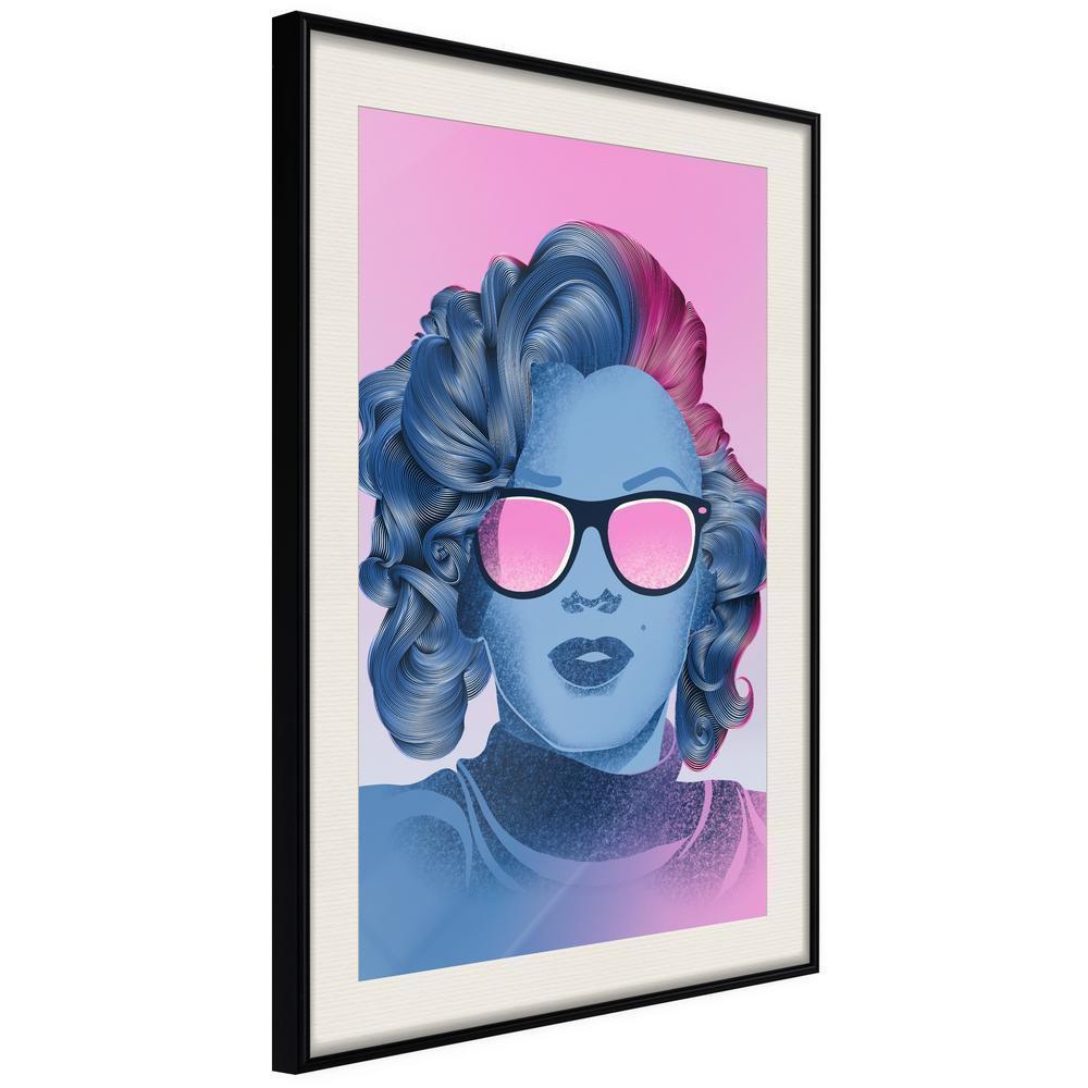 Wall Decor Portrait - Pop Culture Icon-artwork for wall with acrylic glass protection