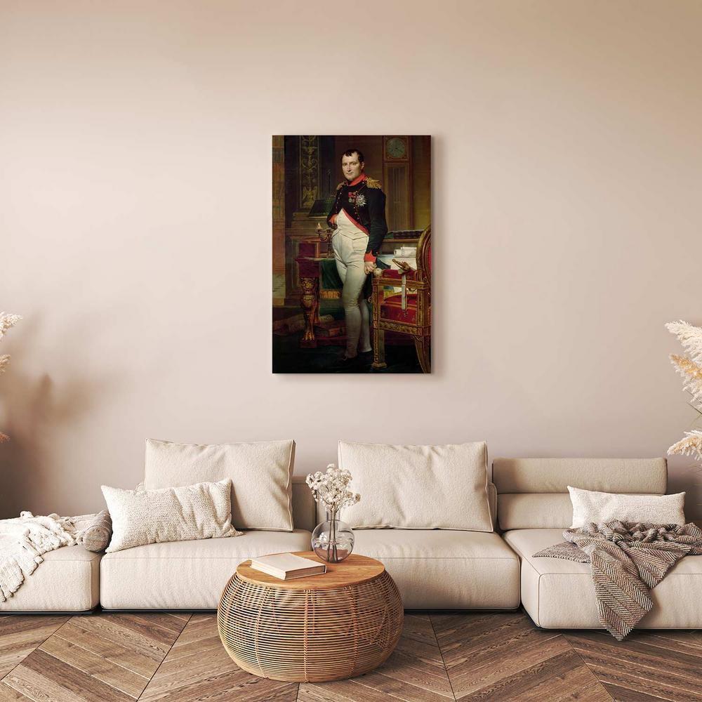 Canvas Print - Napoleon Bonaparte (Jacques-Louis David)