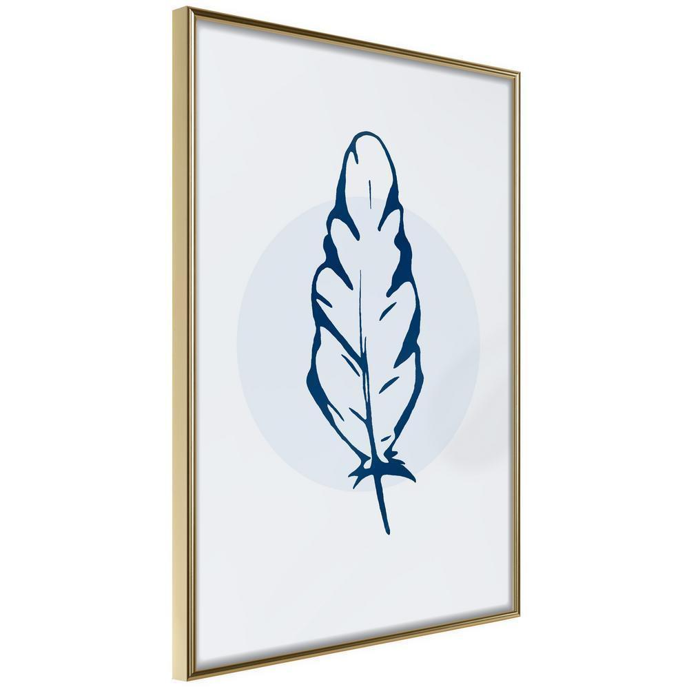 Abstract Poster Frame - Lightness II-artwork for wall with acrylic glass protection