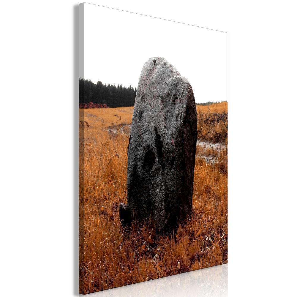 Canvas Print - Field Signpost (1 Part) Vertical-ArtfulPrivacy-Wall Art Collection