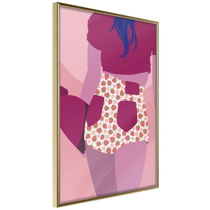 Wall Decor Portrait - Fruity Shorts-artwork for wall with acrylic glass protection