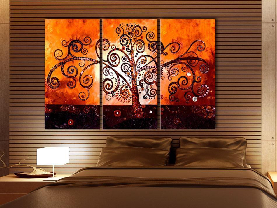 Canvas Print - Inspired by Gustav Klimt-ArtfulPrivacy-Wall Art Collection