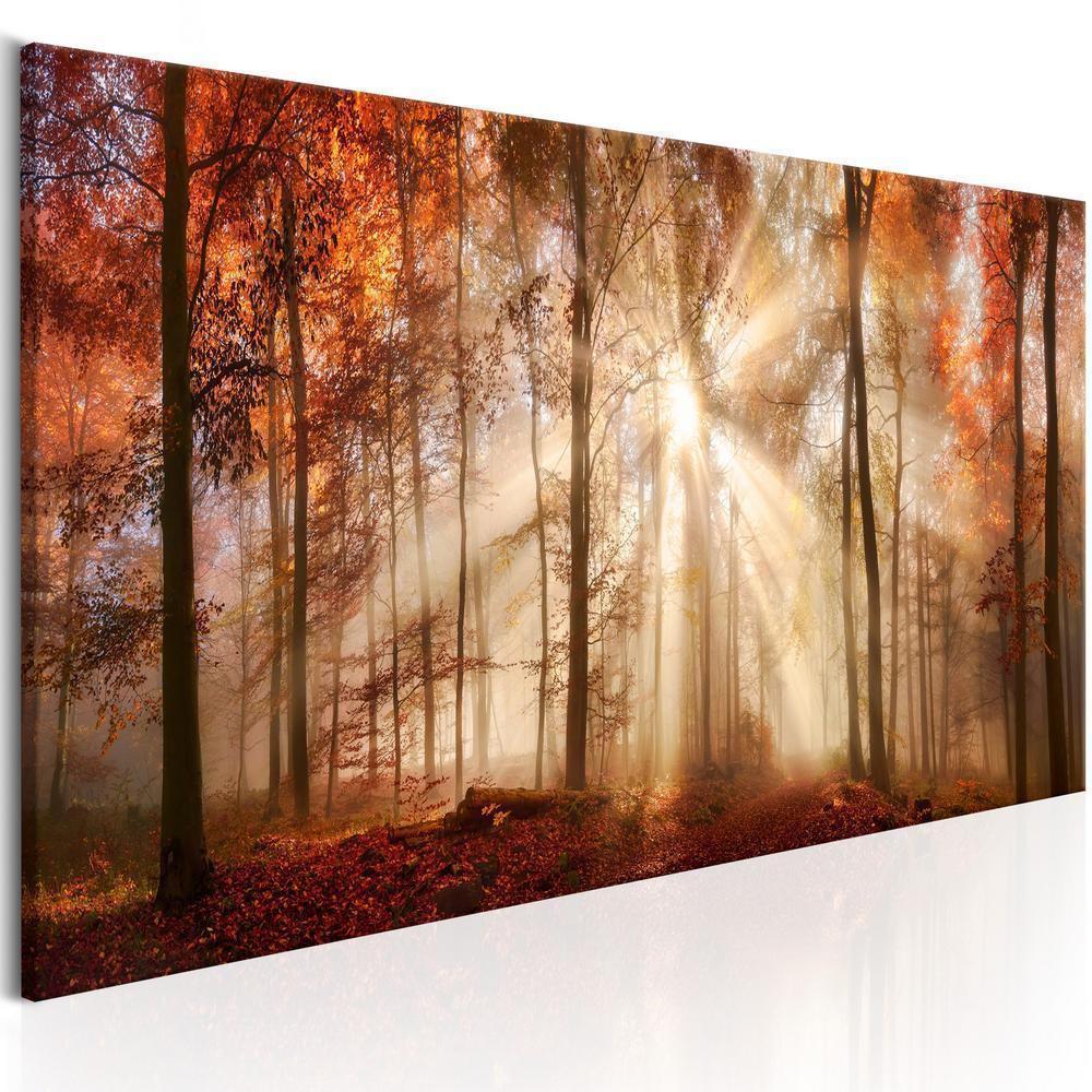 Canvas Print - Autumnal Dawn-ArtfulPrivacy-Wall Art Collection