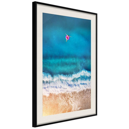 Framed Art - Drifting Away-artwork for wall with acrylic glass protection