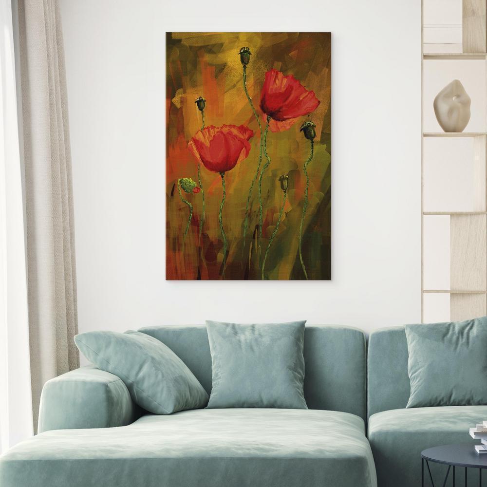 Canvas Print - The Awakening of Poppy-ArtfulPrivacy-Wall Art Collection