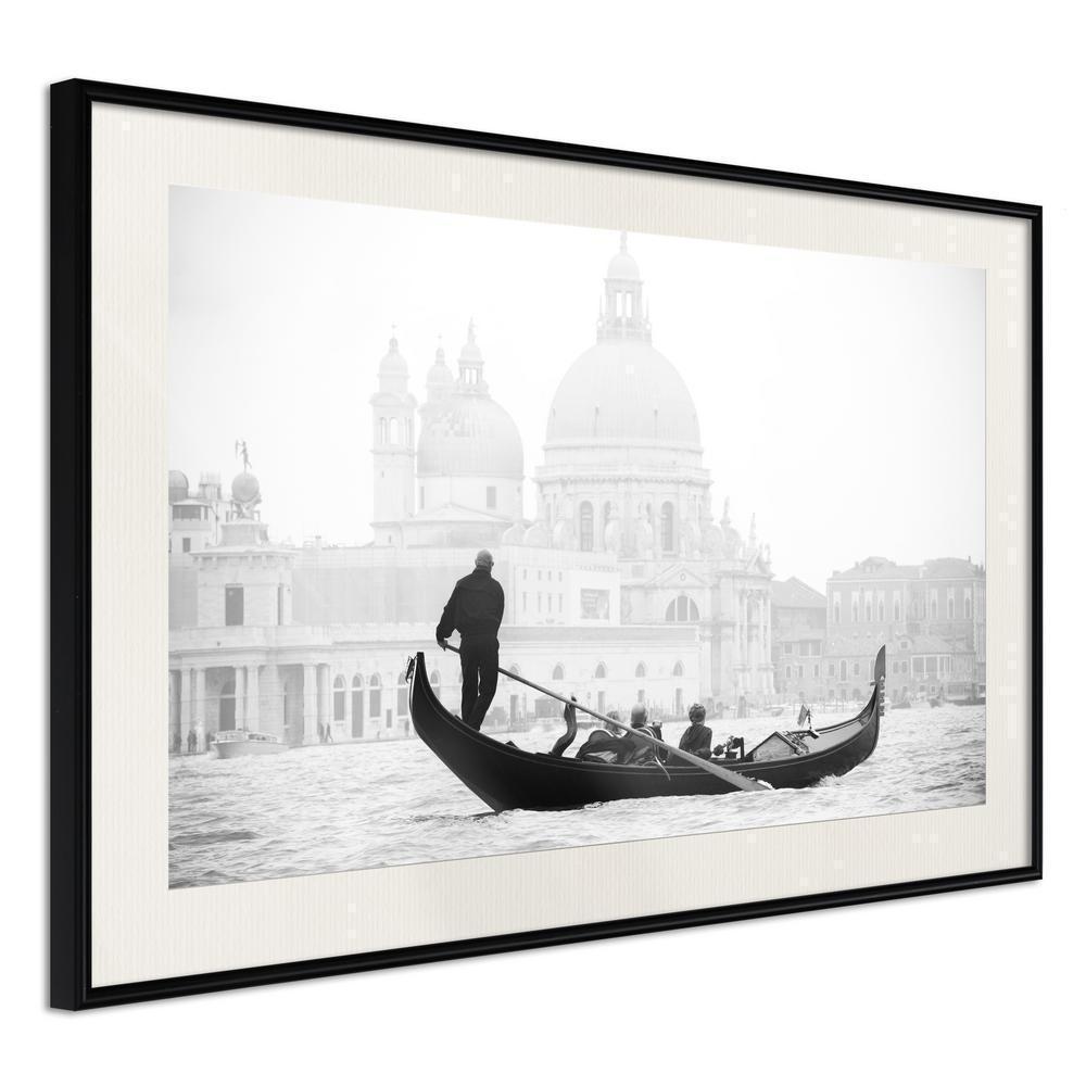 Wall Art Framed - Symbols of Venice-artwork for wall with acrylic glass protection