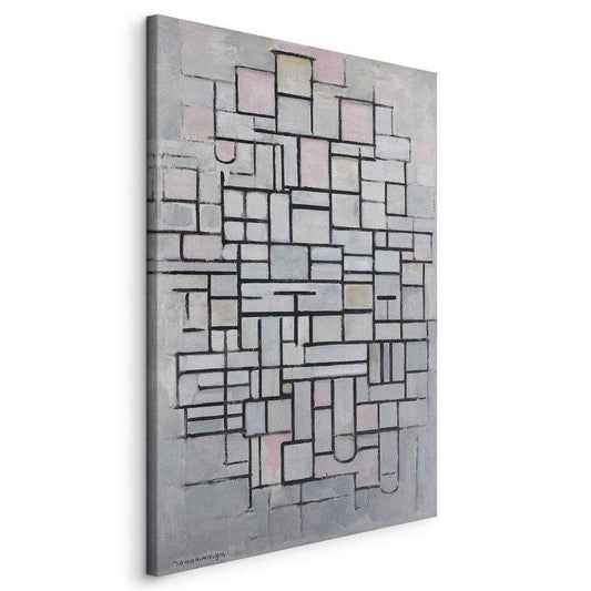 Canvas Print - Composition No IV (Piet Mondrian)