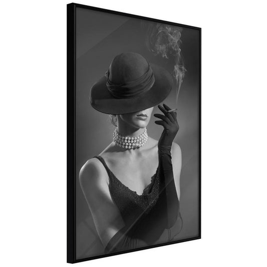 Wall Decor Portrait - Strain of Mystery-artwork for wall with acrylic glass protection