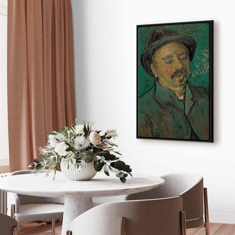 Canvas Print - Portrait of a oneeyed man (Vincent Van Gogh)