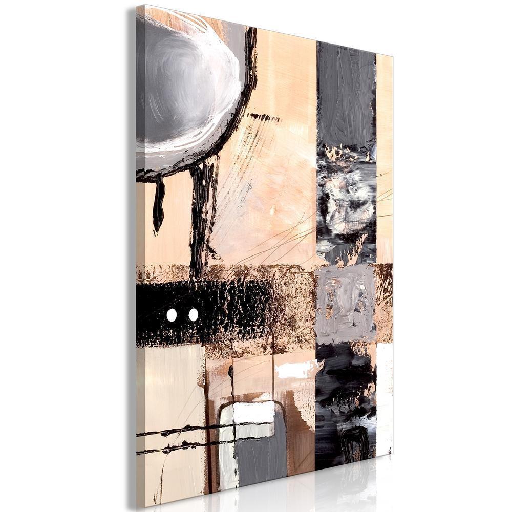 Canvas Print - Enchanted Visions (1-part) - Artistic Background in Abstract Form-ArtfulPrivacy-Wall Art Collection