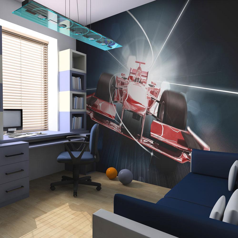 Wall Mural - Speed and dynamics of Formula 1-Wall Murals-ArtfulPrivacy